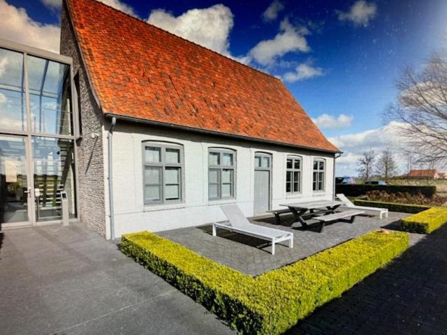 Schravenhoek Met Indoorzwembad En Sauna Veurne Zewnętrze zdjęcie