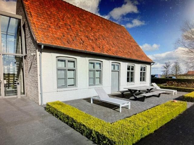 Schravenhoek Met Indoorzwembad En Sauna Veurne Zewnętrze zdjęcie